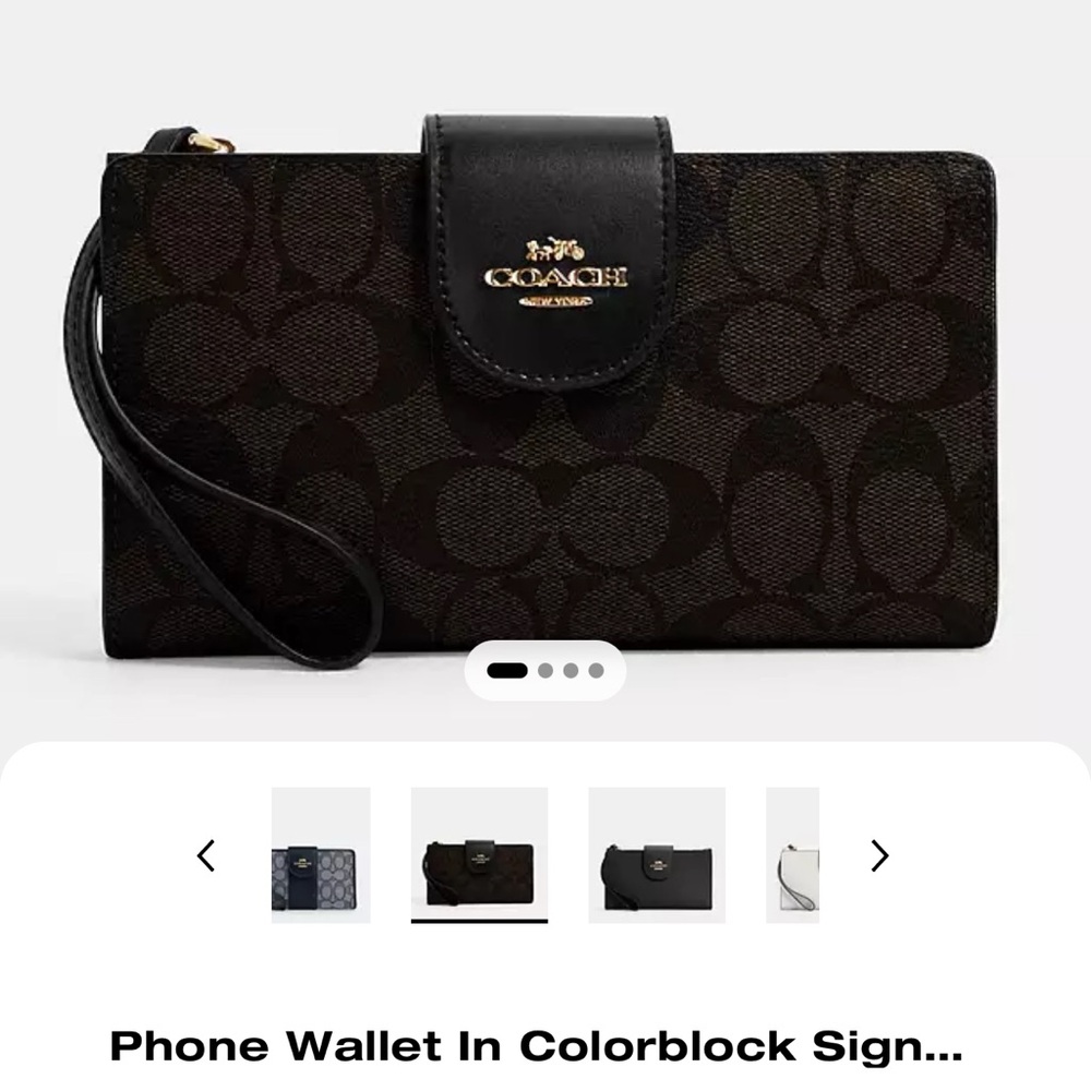 Coach Wristlet